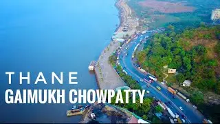 GAIMUKH CHOWPATTY ||DRONE VIEW||GHODBUNDER ROAD @TheSocialFactory @ElvishYadavVlogs