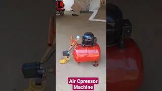 Home Made Air Compressor Machine