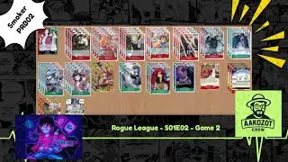 One Piece TCG Rogue League - S01E02 - Round 2: RG Smoker vs B Lucci