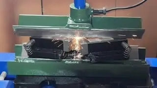 Hydraulic press brake attachment (homemade)