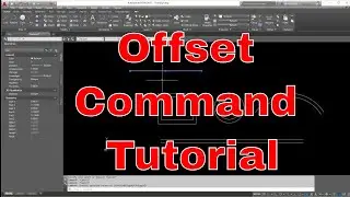 Using Offset Command in AutoCAD