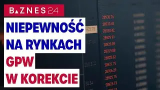 Czerwony piątek na GPW i globalna niepewność