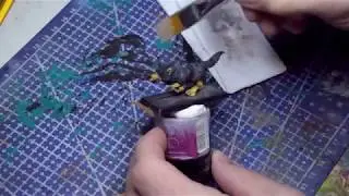 Drybrush - Sz&aacute;raz ecset technika