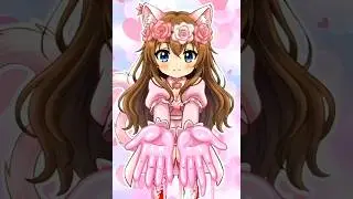 Red❤️ & White🤍 | Japanese Color Mixing SONG 🩷 #mixingcolors #gacha #tiktok #red #white