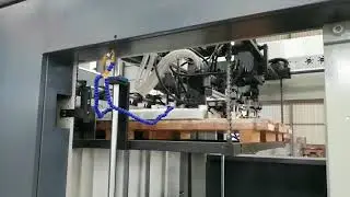 PP Hollow Corrugated Sheet Die Cutting Machine / PP Corrugated Box Making Machine