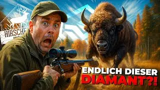 SOWAS hab ich noch NIE erlebt bei der DIAMANTJAGD! Ich brauchte das RIESEN Wisent in theHunter... 🦬🤯