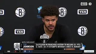 Cam Johnson hits 4 3-pointers in win over Hawks