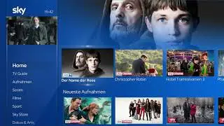 Sky Q Produkttutorial - Home und Men&uuml;
