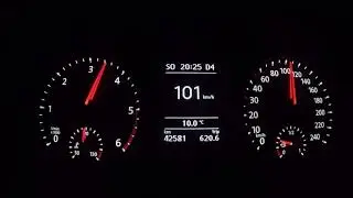 2017 Volkswagen T6 Multivan 2.0 TDI DSG (150PS) 0-100 Km/h Acceleration