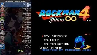 [HACK] [FC] Rockman 4 Minus Infinity (Rockman 4 Hack / 洛克人4代 改造版)