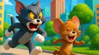 Tom and Jerry fun playing time in the garden 3D Carton and nursery Rhyme for kids new 2026