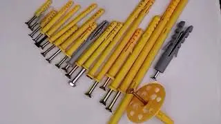 Self Tapping Screws with Plastic Anchor Wall Plug Plastic Expansion