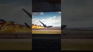 Small lego plane crashes vs real life #aviation #lego #airplane