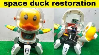 space duck restoration | Spider Bot Robot repair | Octopus Spider Robot | Pioneer Bot Robot repair