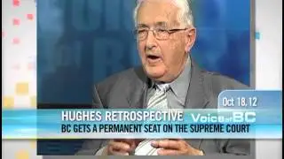 Ted Hughes - BC Representation On The Supreme Court
