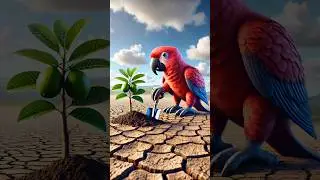 &ldquo;Parrot and Monkey Story |3D Animated Kids Story&rdquo;🐦 #moralstory #ai #aianimation #kidsstory #cartoon
