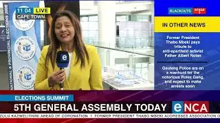 Elections Summit | 5th general assembly held on Thursday