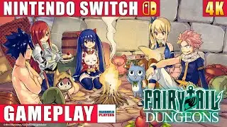 Fairy Tail: Dungeons Nintendo Switch 1 Gameplay in 4K