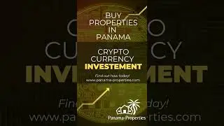 Invest in Panama Properties with Cryptocurrency NOW! #shorts
