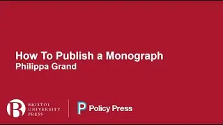Publishing your Social Sciences Doctoral Thesis as a Monograph webinar