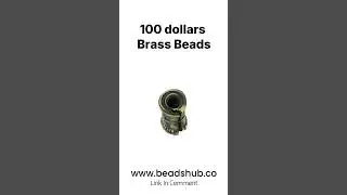 100 dollars Paracord & Knife Brass Beads