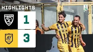 Spezia-Juve Stabia 1-3| TRIS delle Vespe che vincono a La Spezia | HIGHLIGHTS Serie BKT