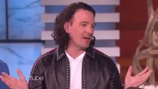 *NSYNC on Ellen - Chris Kirkpatrick Hears Lies