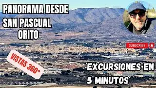 PANORAMA DESDE CUEVA DE SAN PASCUAL [A VISTA DE PÁJARO] #excursionesen5minutos