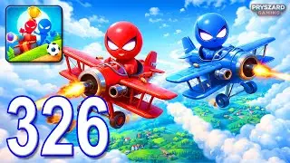 Stickman Party - Gameplay Part 326 Random Funny MiniGames 1 2 3 4 Plyer Free New Update Adventure