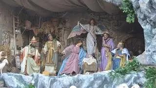 Presepe e albero di piazza san pietro - natale 2016 - città del vaticano