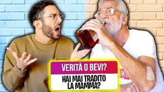 VERITÀ o BEVI?? *DOMANDE SCOMODE* con MIO PADRE!