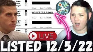 🚨LIVE! NEW Idaho State Police Forensic Receipts Show Bryan Kohberger's Name BEFORE 12/19/22?