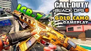 GOLD CAMO ICR-7 Gameplay! Literally NO RECOIL Class Setup [Black Ops 4 Gold Camo]
