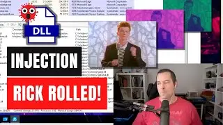DLL Injection Rick Rolled Explorer.exe! Cybersecurity Analyst Live Triage - FAQing Friday July 12