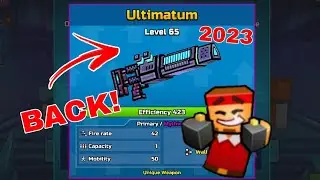ULTIMATUM HAS RETURNED! | 2023 WORKING! | Pixel Gun 3D | Lottery