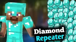 I Made DIAMOND REPEATER in MINECRAFT | LAZY GAMERZ|