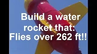 How To Build  : Ultimate Water Rocket !!