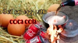 Boil an egg with coca cola - Experiment done -