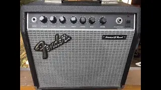 Fender Sidekick Reverb  15  w WGS G8C & Hondo Strat