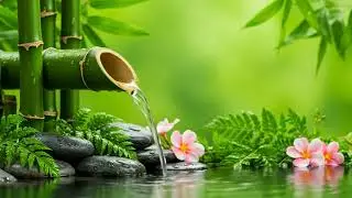 Peaceful Piano Melodies and Water Flow &ndash; Tranquil Music for Anxiety and Inner Healing