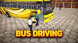 Bus Driving Game 🚍 | Driving Gameplay | Indian Bus Simulator #gaming #new #bus 