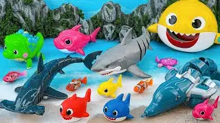 Toy asmr 🐟 Glowing Aquarium Playset & Robo Fish ASMR Satisfying with Unboxing | Review Toys