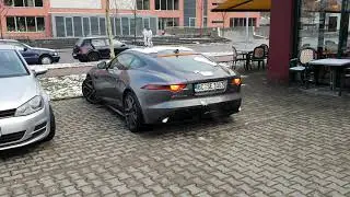 2018 2.0l i4 Jaguar F-Type R-Dynamic - Startup and Acceleration