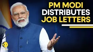 LIVE: PM Modi Distributes Appointment Letters Under Rozgar Mela | WION