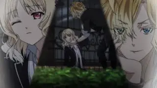 Diabolik Lovers More Blood Kou Bites Yui at School Scene {Eng Sub} HD
