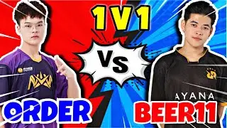 NV XQF Order Vs RRQ Beer11 😱 1v1 TDM &bull; Order Ready For PMGC &bull; Pubg Mobile &bull; EZ Gaming