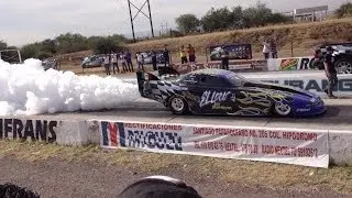 +12000HP Jet Funny Car - Fastest Car in Mexico - 5 seconds car - 500km/h