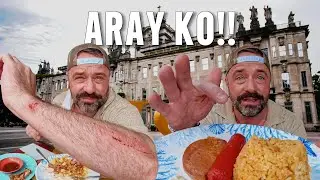 Я ЧУТЬ НЕ УМЕР ВО ВРЕМЯ ГАСТРОНОМИЧНОГО ПРИКЛЮЧЕНИЯ В КАМПУСЕ В МАНИЛЕ! | УНИВЕРСИТЕТ САНТО-ТОМАСА!