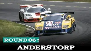 BPR Global GT Series 1996 | Round 06 - Anderstorp | Highlights