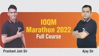 IOQM Marathon 2022 | Full Course Revision | Prashant Jain